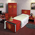 Manchester United's "red devil" bedroom design