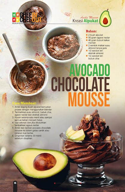 Resep dan Cara Membuat Avocado Chocolate Mousse