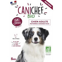  Canichef croquettes BIO sans céréales, sans gluten chien grande race 5 kg