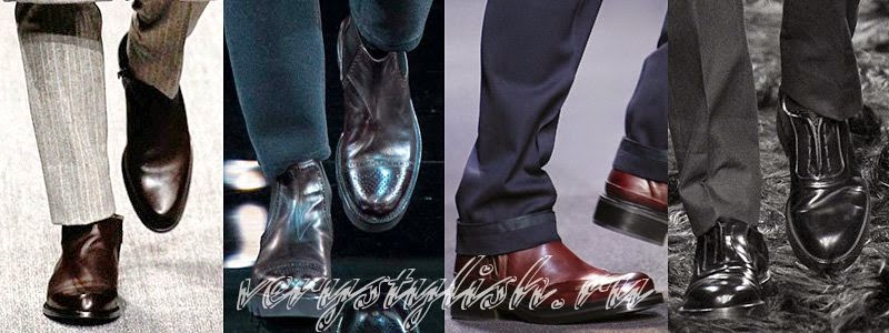 Winter 2015 Men's Shoes Fashion Trends