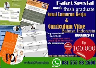 Jasa Pembuatan CV Murah