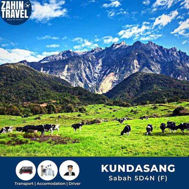 Pakej Kundasang Sabah 5 Hari 4 Malam ; Kota Kinabalu (Overnite Kundasang)