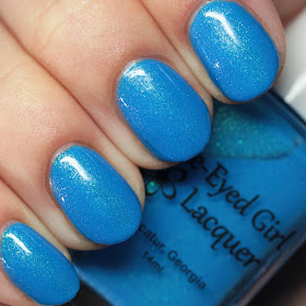 Blue-Eyed Girl Lacquer On B-Days We Wear Blue