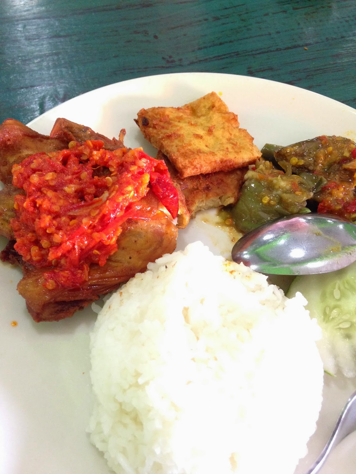 The Thick Talk ::.: Resepi Sambal Ayam Penyet