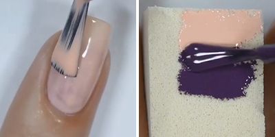 primeiro passo unhas decoradas com esmalte nude