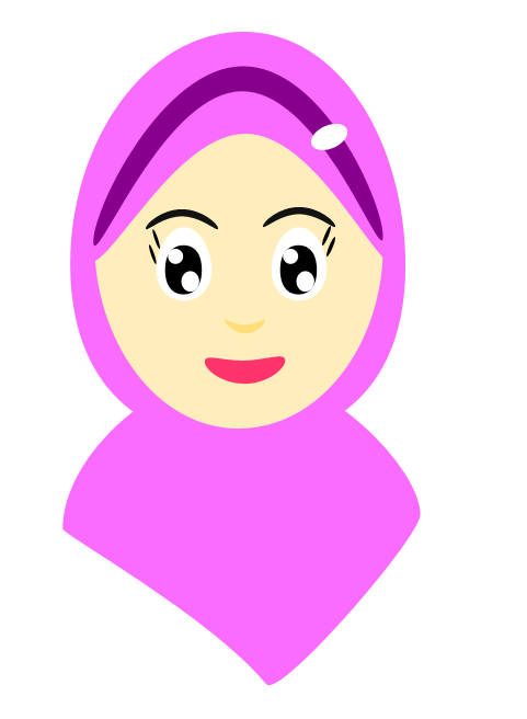 PRA SEKOLAH S K LONG JAAFAR: Doodle muslimah