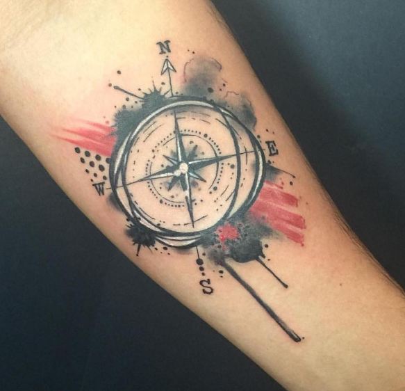 50 Compass Tattoos For Men 2019 Designs Meanings Tattoo