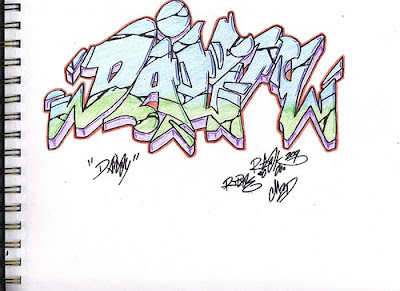 graffiti alphabet