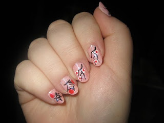 Nail Art Fashion Japanese Style with French Touch