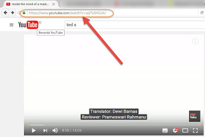 Cara Download Subtitle di Youtube