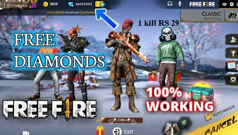 Free Fire Me Unlimited Diamond Kaise Add Kare Free Me