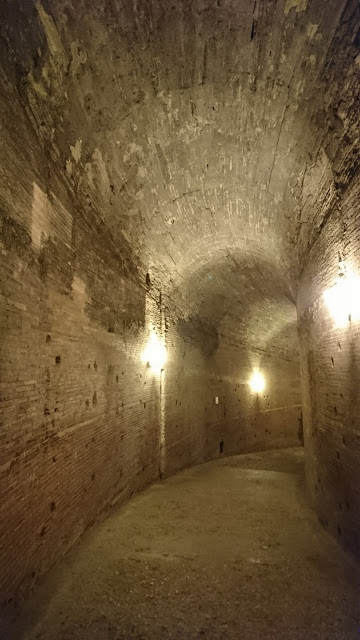 32-Castel-Sant-Angelo-interior-tunnel-4-day-rome-itinerary