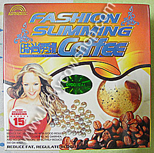 fashion slimming coffee with japan pearl extract