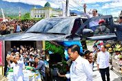 Presiden Jokowi Apresiasi Stabilitas dan Kualitas Komoditas di Pasar Tumpah Mamasa