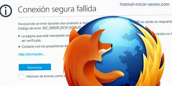 Hotmail que utilizan Mozilla Firefox