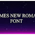 Times New Roman Font Free Download