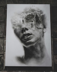 04-Dry-your-eyes-Igor-Dobrowolski-Large-Oil-Paintings-Double-Exposures-www-designstack-co