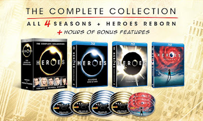 Heroes Complete Collection New On Bluray