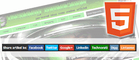 Membuat Tombol Share di Bawah Posting Blog Tombol Share Blogger Valid HTML5