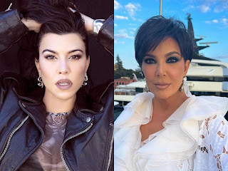 Kourtney Kardashian Very closely resembles Mother Kris Jenner In the New Sustainable Clothing Campaign