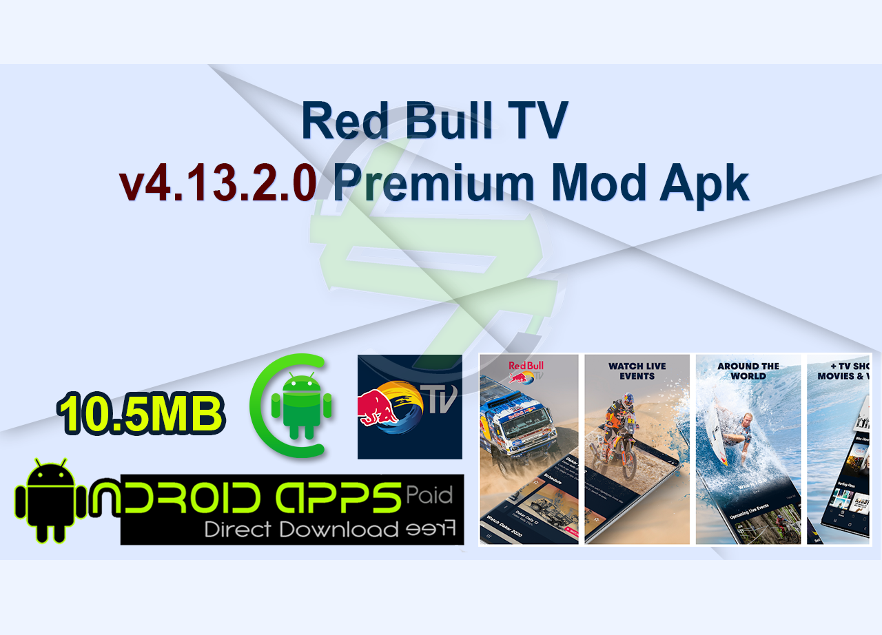 Red Bull TV v4.13.2.0 Premium Mod Apk