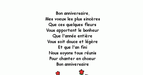 Texte Remerciement Anniversaire 60 Ans Alane