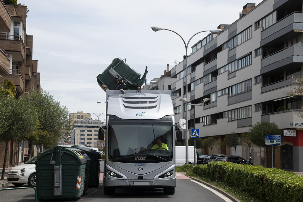 Irizar ie truck eléctrico recolección basura