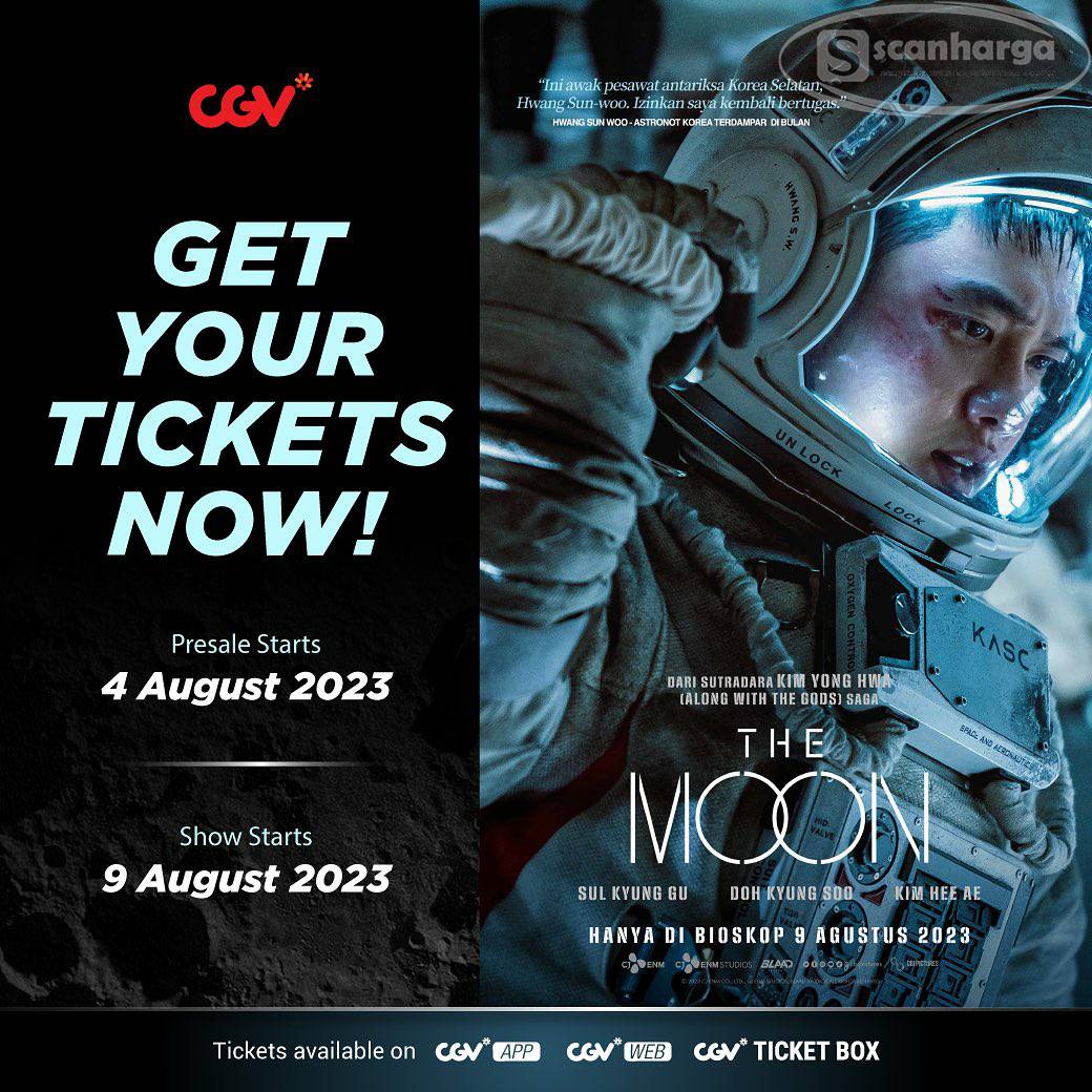 Promo CGV CINEMA ADVANCE TICKET SALE Film THE MOON