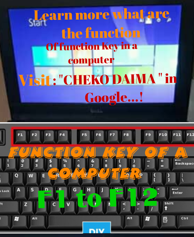 COMPUTER TECHNOLOGY:  FUNCTION KEYS OF THE COMPUTER FROM F1 TO F12