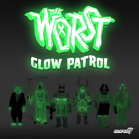 The Worst Glow Patrol ReAction Retro Action Figure Set by Super7