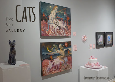 Expo Cats Two Art Gallery ConGatos Gatos Arte