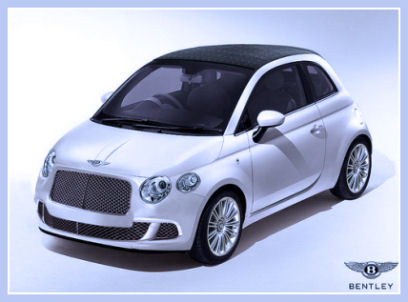 Bentley on 5ooblog   Fiat 5oo  New Fiat 500 C   Luxury Car Concept