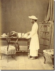 Waiter at Taj
