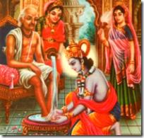 [Sudama visiting Krishna]