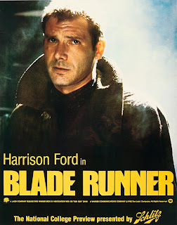 BLADE RUNNER. Estados Unidos: 43 x 56 cms. BLADE RUNNER. Blade Runner. 1982. Estados Unidos, Hong Kong. Dirección: Ridley Scott. Reparto: Harrison Ford, Rutger Hauer, Sean Young, Daryl Hannah, Edward James Olmos, Joanna Cassidy, Brion James, Joe Turkel, M. Emmet Walsh, William Sanderson, James Hong, Morgan Paull, Hy Pyke.