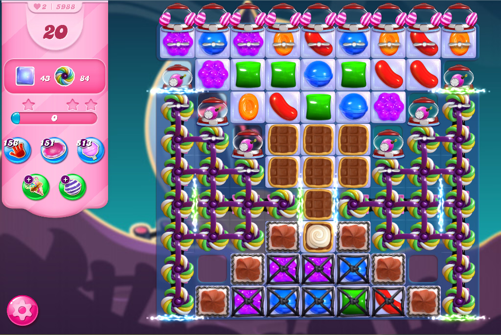 Candy Crush Saga level 5988