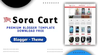 SoraCart Premium Blogger Template