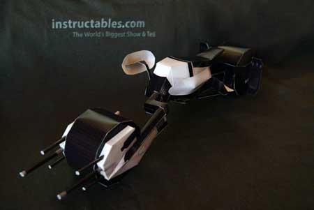 Batpod Papercraft