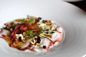 Momiji Tako Carpaccio