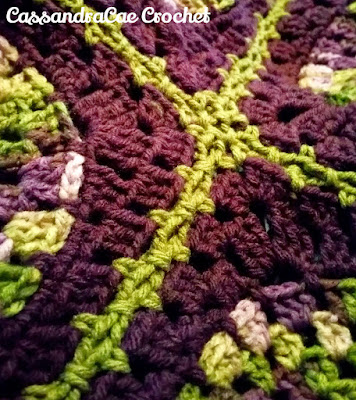 Different ways to join granny squares