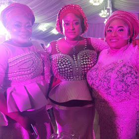 #Oba2018 photos from Nollywood stars Okiki Afolayan and Abimbola Ogunnowo's traditional wedding.