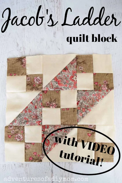 Jacob's Ladder quilt block