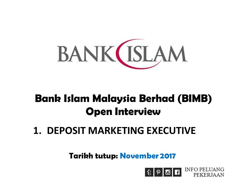 Bank Islam Malaysia Berhad (BIMB) Open Interview