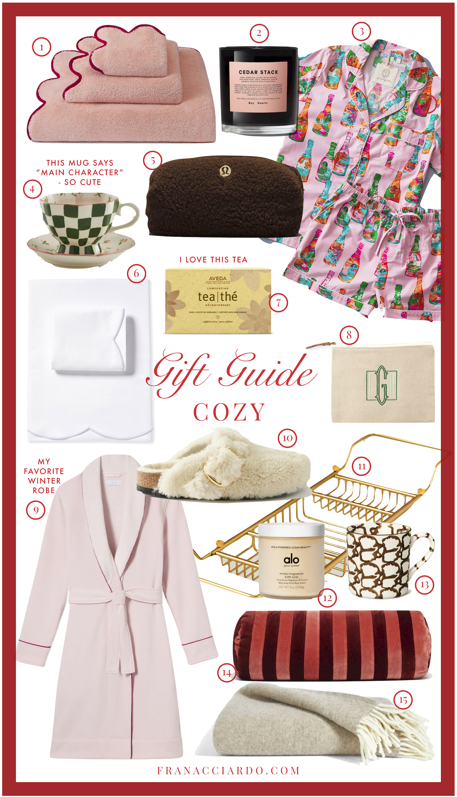 2023 Gift Guide: Cozy Gifts for Her Fran Acciardo