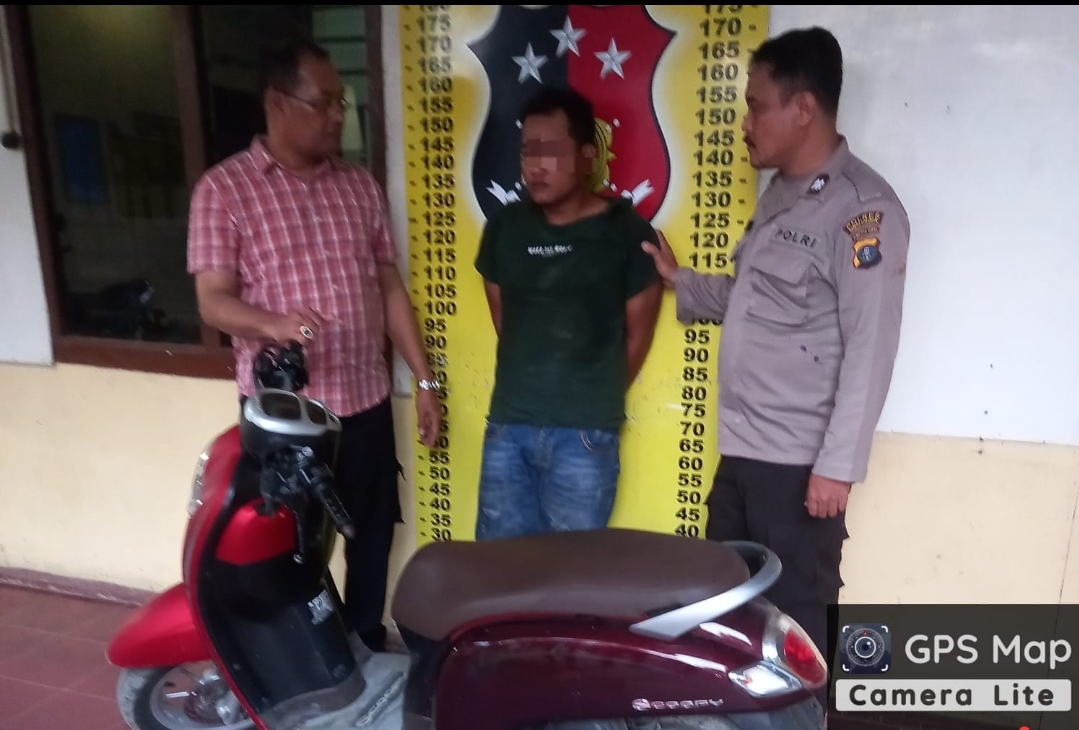 Polsek Perdagangan Gerak Cepat, Warga Bandar Pelaku Pencurian Sepeda Motor Ditangkap