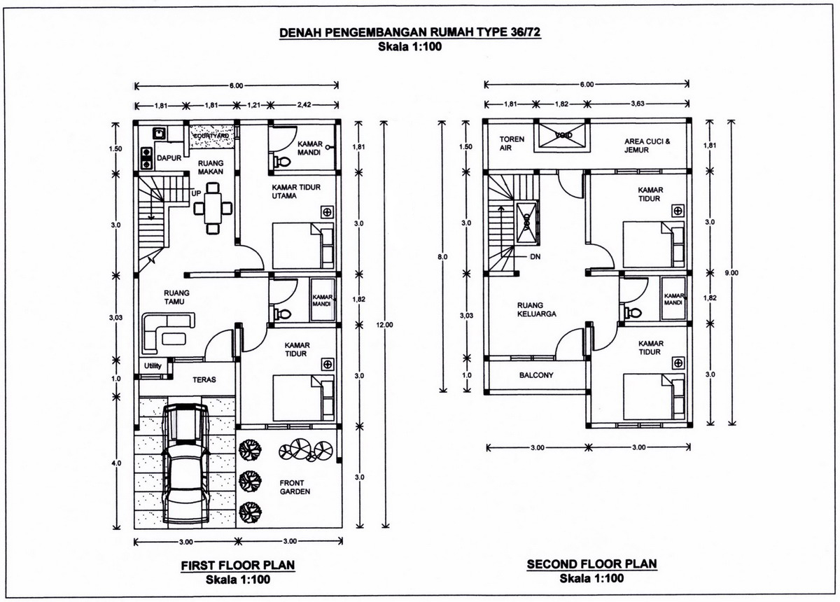 ... Desain Denah Rumah Terbaru | Denah Rumah Minimalis | Desain Rumah