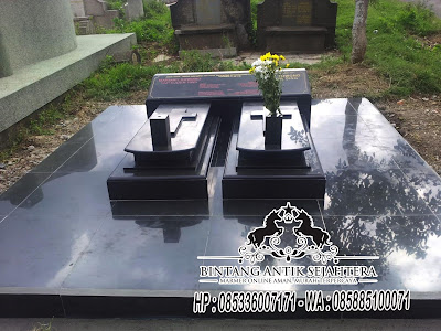 Makam Kembar Kristen, Contoh Makam kembar, Makam Granit Kristen