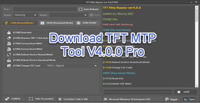 Download TFT MTP FRP Tool V4.0.0