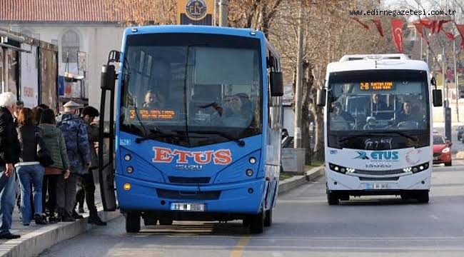 Edirne Etus'tan Halk Şikayetçi Bu Pandemi de Tıklım Tıklım Ayakta Yolcu da Neyin Nesi