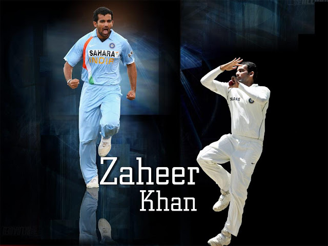 Zaheer Khan left-arm fast